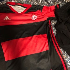 Brazil Adidas flamengo Soccer Jersey